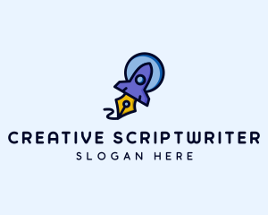 Rocket Pen Publishing logo design