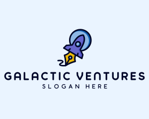 Rocket Pen Publishing logo design