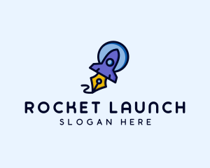 Rocket Pen Publishing logo design