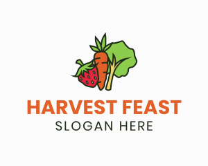 Fruits Vegetable Farm logo design