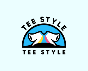 T-Shirt Clothing Tee logo design