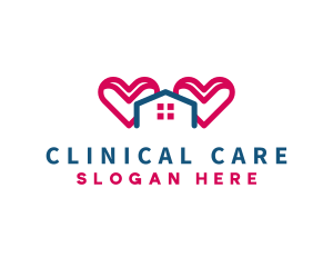 Healthcare Heart Clinic logo design