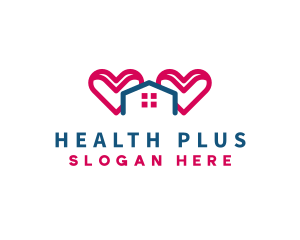 Healthcare Heart Clinic logo design