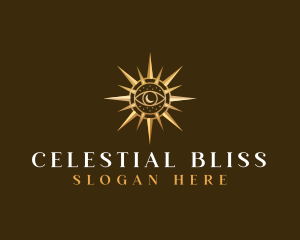 Celestial Mystic Eye logo design