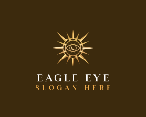 Celestial Mystic Eye logo design