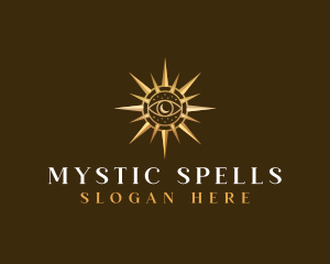 Witchcraft - Celestial Mystic Eye logo design