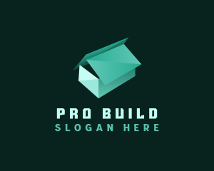 Roof House Property logo design