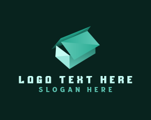 Rental - Roof House Property logo design