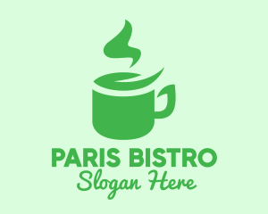 Herb Tea Cup logo design