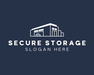 Storage - Industrial Storage Warehouse logo design