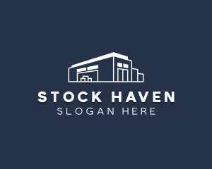 Stockroom - Industrial Storage Warehouse logo design