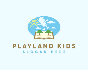 Nursery Children Book  logo design