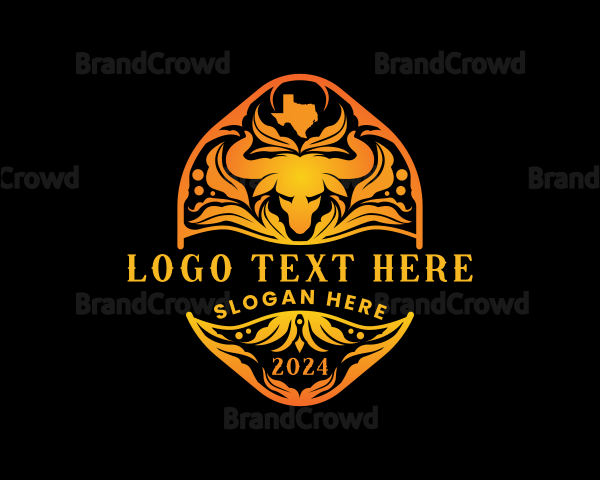 Texas Bull Farm Logo