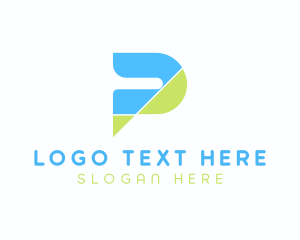 Media Company - Professional Letter P Company logo design