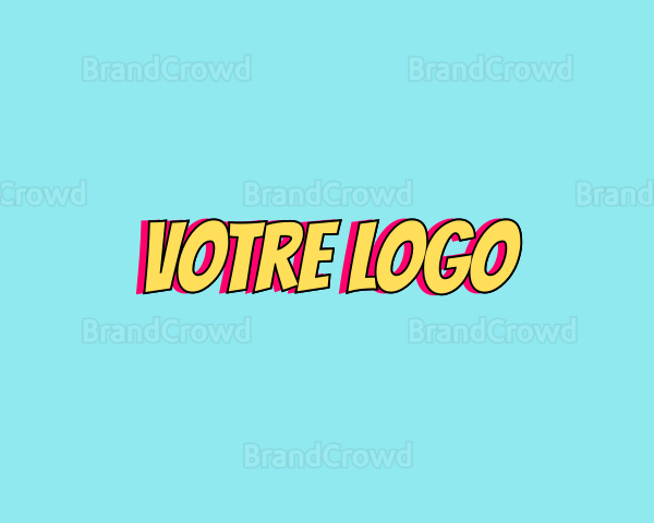 Cartoon Novelty Comics Logo