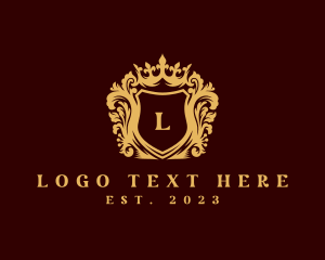 Legal - Regal Crown Shield logo design