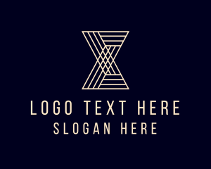 Letter MM - Hourglass Media Agency logo design