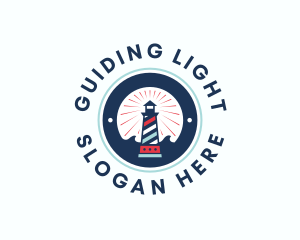 Lighthouse Beacon Tower  logo design