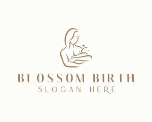 Obstetrician - Maternity Mother Baby logo design