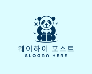 Toy Gift Panda logo design