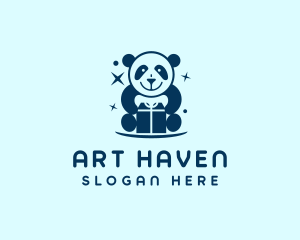 Toy Gift Panda logo design