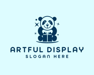 Toy Gift Panda logo design