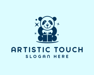 Toy Gift Panda logo design