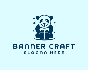 Toy Gift Panda logo design