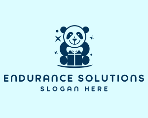 Toy Gift Panda logo design