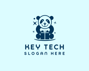 Toy Gift Panda logo design