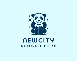 Toy Gift Panda logo design