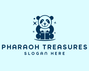 Toy Gift Panda logo design