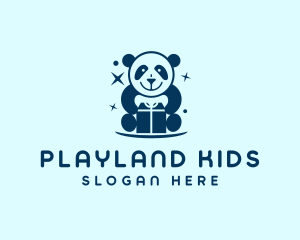 Toy Gift Panda logo design