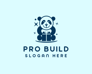 Toy Gift Panda logo design