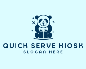 Toy Gift Panda logo design