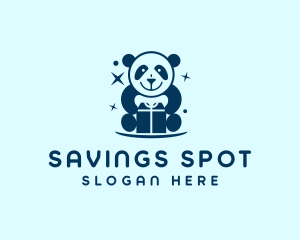 Toy Gift Panda logo design