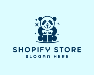 Toy Gift Panda logo design