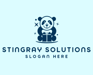 Toy Gift Panda logo design