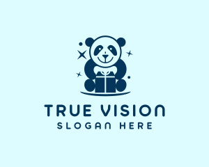 Toy Gift Panda logo design