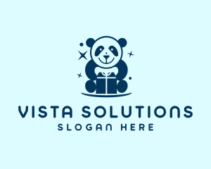 Toy Gift Panda logo design