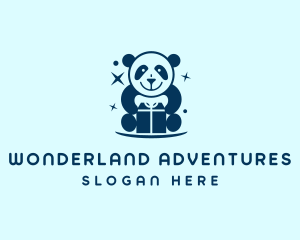 Toy Gift Panda logo design