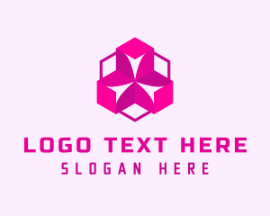 Pink - Digital Cube Software logo design