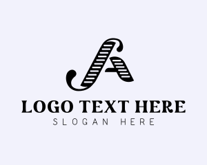 Publishing - Creative Writer Publishing Letter A logo design