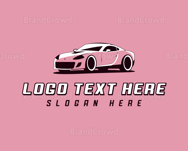 Sports Car Racing Logo