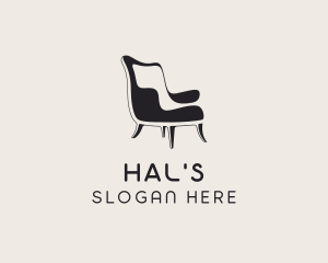 Chair Furniture Decor Logo