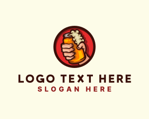 Tin Can - Beer Liquor Can logo design