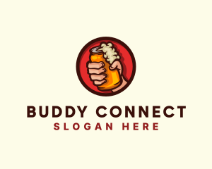 Buddy - Beer Liquor Can logo design