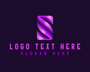 Gaming - Cyber Tech Business Letter S logo design