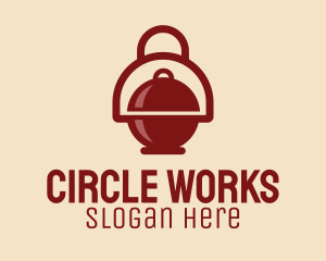 Round - Round Barbecue Grill logo design