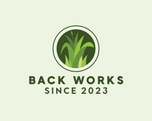 Grass Lawn Maintenance  logo design